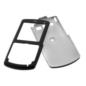  Solid Black Rubberized Snap On Hard Crystal Cover Case for 