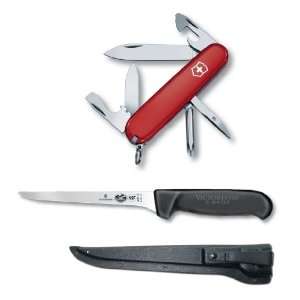  Army Tinker Knife with Fillet Knife and Sheath