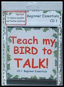 Bird Training   Teach My Bird To Talk CD1   Made in USA  