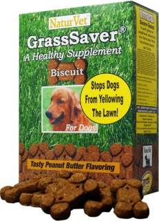 NaturVet GrassSaver Biscuits   10 oz Package  