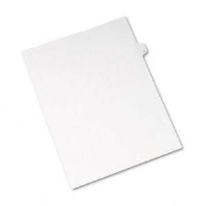    Avery   Allstate Style Legal Side Tab Divider, Title: G, Letter 