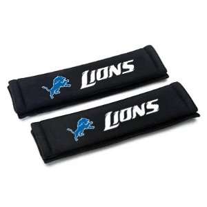  NFL Team Detroit Lions Seat Belt Shoulder Pads, Pair 