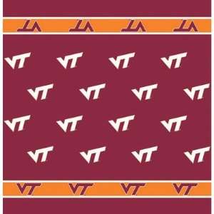  54 x 54 Collegiate Team Table Cloth Card Team Virginia 