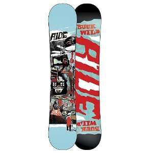  Ride Buck Wild Wide Freestyle Snowboard 2012   156: Sports 