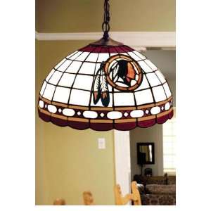 Team Logo Hanging Lamp 16hx16l Wash Redskins