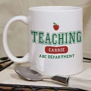  Teaching Personalized Teacher Coffee Mug: Home & Kitchen