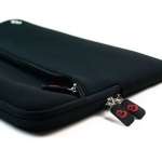 Kroo Black Glove 2 Series Notebook Sleeve for 13 Apple MacBook 
