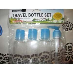  Family Maid Travel Bottle Set 4pc 7.5 Ml Transparent 