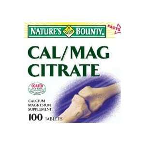  Magnesium Citrate Tablets, by Natures Bou: Health & Personal Care
