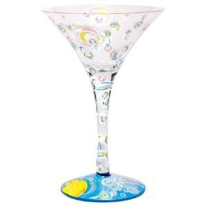 Bubble Bath tini Martini Glass by Lolita:  Kitchen & Dining