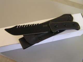 SCAR Blades Knife Liberator Steel Saw Back 360 Degree Rotating Kydex 