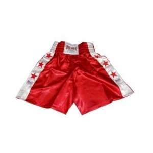  Training Boxing Trunks   Red