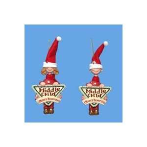  Pack of 24 Moms Favorite Middle Child Elf Boy and Girl 