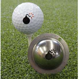 Tin Cup Golf Ball Marker   Bombs Away  