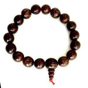   Seed Wrist Mala (Prayer Beads) Brown 18 Beads
