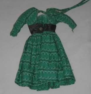 1964 MATTEL BARBIE SWIRL PONYTAIL BLONDE IN #955 SWINGIN EASY DRESS 