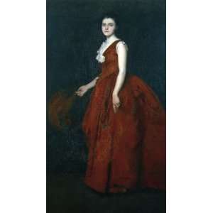   Tarbell   24 x 42 inches   Portrait of Madame Tarbell