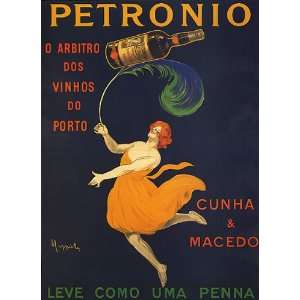  PETRONIO PORTO WINE CUNHA AND MACEDO FINE VINTAGE POSTER 