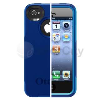 OTTERBOX COMMUTER CASES FOR iPHONE 4 & 4S NIGHT BLUE OCEAN BLUE  