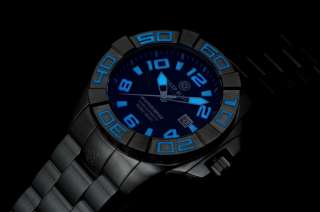 Deep Blue Mens Bluetech Abyss 3D Diver Automatic Limited Edition 