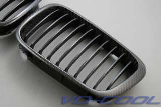 96 03 BMW E39 REAL CARBON FRONT GRILLE GRILL M5 520I  