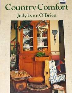 COUNTRY COMFORT Judy Lynn OBrien Painting Book OOP  