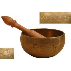   Metals Ohm Himalayan aka Tibetan Singing Healing Bowl   Sacral Chakra