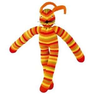  Funny Hand Knitted Bunny: Toys & Games