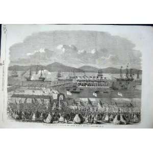  1862 Foundation Stone Albert Harbour Greenock Ships