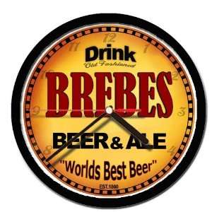  BREBES beer and ale cerveza wall clock: Everything Else