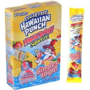  Sugar Free Hawaiian Punch Lemon Berry Squeeze Singles to 