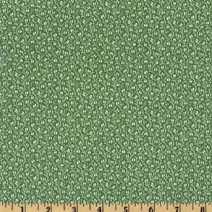  44 Wide Dear Jane II Tiny Plants Green Fabric By The 