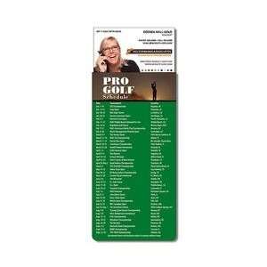    Card Business Card Magnet   Golf Schedule (3.5x9)
