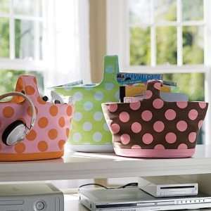  PBteen Dot To Dot Tote Bins