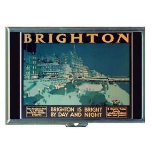 Brighton England Retro Travel ID Holder, Cigarette Case or Wallet 