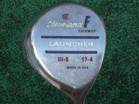 CLEVELAND LAUNCHER F III S 17 4 FW WOOD BORON GRAPH R/H  