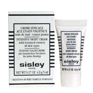 Sisley Intensive Night Cream (with botanical extracts ) 5 ml x5= 25ml 