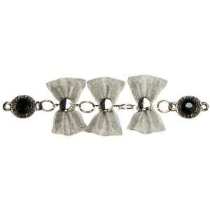   75in Gunmetal Metal Bows   Beyond Beautiful Arts, Crafts & Sewing