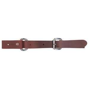   Texas Spur Straps   Burgundy Latigo/bronc   Adult