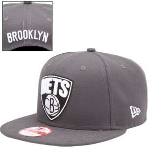 New Era Brooklyn Nets 9FIFTY Snapback Hat:  Sports 