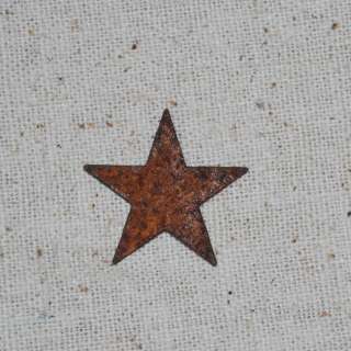 12    1 Primitive Rusty Tin Symmetrical STAR   crafts  