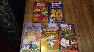   Rugrats VHS movies 2 brand new Kwanzaa Thanksgiving Halloween more