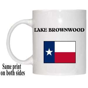  US State Flag   LAKE BROWNWOOD, Texas (TX) Mug: Everything 