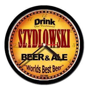  SZYDLOWSKI beer and ale cerveza wall clock: Everything 