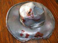 Halloween Display GUNSHOT HAT Cowboy Hillbilly BULLET  