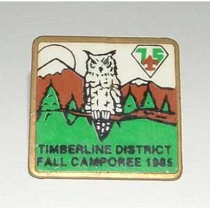  Vintage Boy Scout Timberline District Fall Camporee 1985 