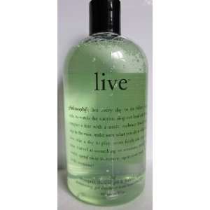   Live Fig Shampoo, shower gel & bubble bath 16oz, new unboxed: Beauty