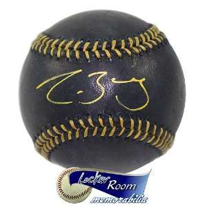   Sox Clay Buchholz Autographed Black & Gold Baseball: Sports & Outdoors