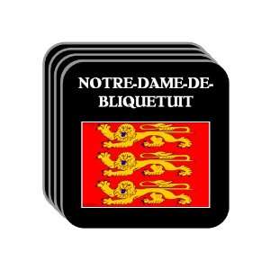 Haute Normandie (Upper Normandy)   NOTRE DAME DE BLIQUETUIT Set of 4 