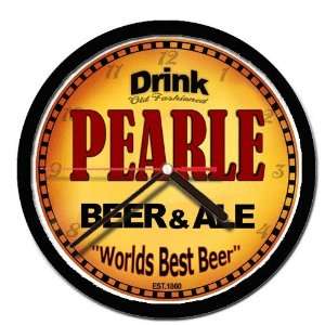  PEARLE beer and ale cerveza wall clock: Everything Else